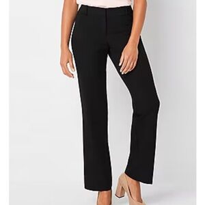 Liz Claiborne NWT Audra Mid-Rise Straight Trousers - size 4
